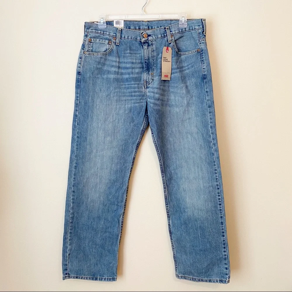 Levi’s NWT 569 Loose Straight Blue Jeans - 36/32